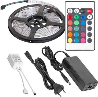 Shirit LED Rebel, 60 copë / m, 14,4 W / m, 12 V, RGB shumëngjyrësh (LED0175-2)