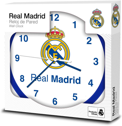 Orë murale Kids Licensing Real Madrid, për fëmijë, e bardhë