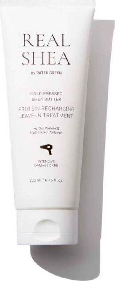 Trajtim flokësh Rated Green Real Shea Protein, për me i rregullu e forcu, 150ml