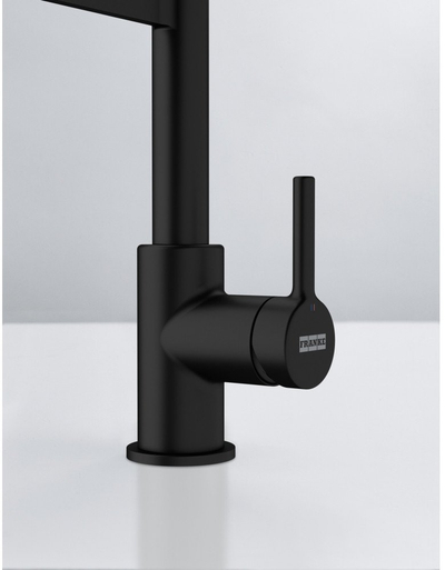 Rubinet kuzhine Franke Lina Semi Pro Spray 115.0725.838, grykë 360°, i zi mat