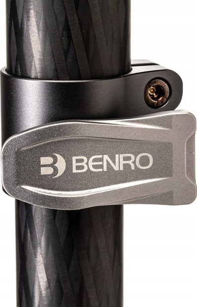 Монопод Benro MSD36C SupaDupa, јаглеродни влакна, со основа со ножички, црн