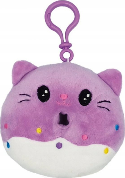Set brelokësh Stnux Donut Plush, 12 copë, shumëngjyrëshe