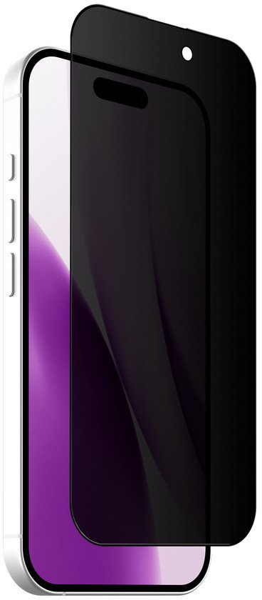 Mbrojtëse ekrani xhami JCPal Preserver Privacy, për iPhone 17 Pro, 9H, transparente