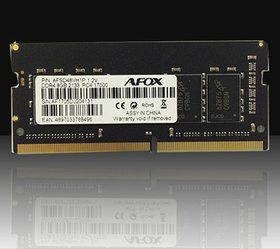 Memorie RAM Afox SODIMM DDR4, 8GB, 2666MHz