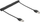 Kabllo spiral USB DeLOCK EASY USB 2.0 Type A në Type A, e zezë