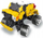 Set konstruktiv LaQ Hamacron Monster Truck, lojë edukative, shumëngjyrësh
