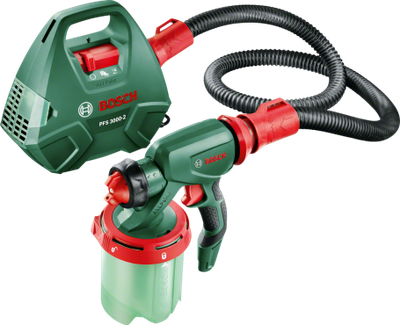 Pompë spërkatëse bojë Bosch PFS 3000-2, 650W, sistem ALLPaint, jeshile