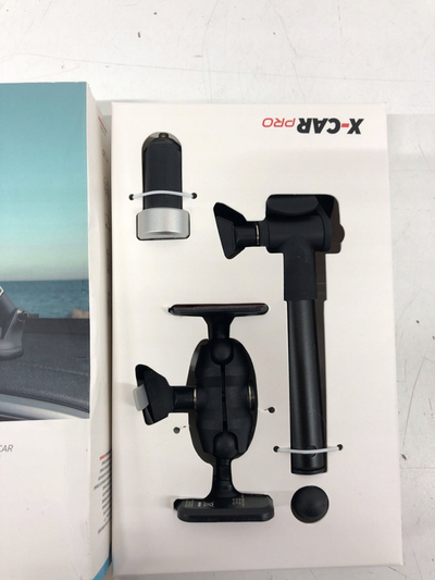 Komplet montimi dhe karikimi për makinë Crosscall X-Car Pro CAR2.BO, karikim i shpejtë 3.0, krah teleskopik, i zi