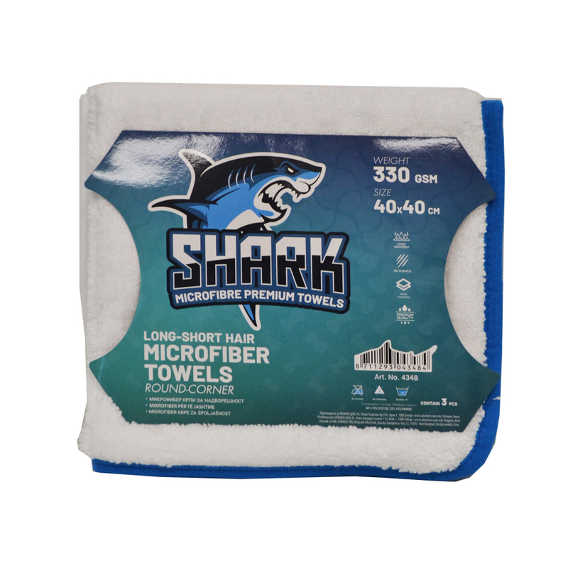Shark Lecka Mikrofiber set 3pcs 4348