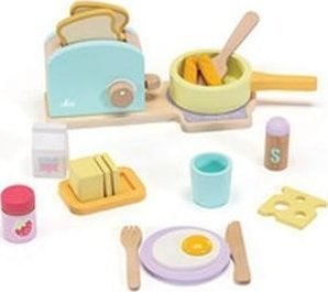 Set mëngjesi druri Sevi Breakfast Set, 21 elemente, shumëngjyrësh