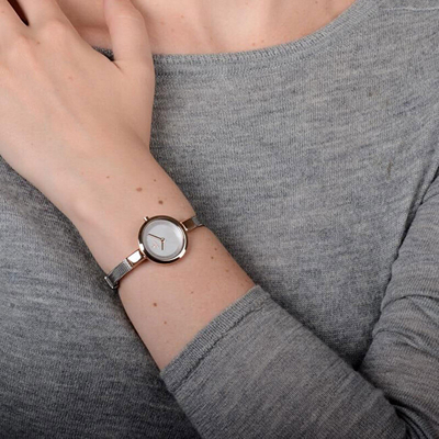 Orë për femra Obakum Analog watch V129LXVJMJ, e hirtë