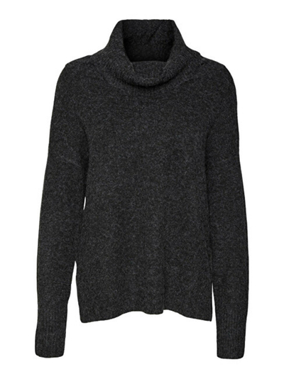 Bluzë Vero Moda VMDOFFY Regular Fit, e hirtë