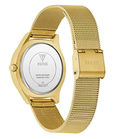 Orë grash Guess Ladies Gold Tone Analog GW0835L2, e artë