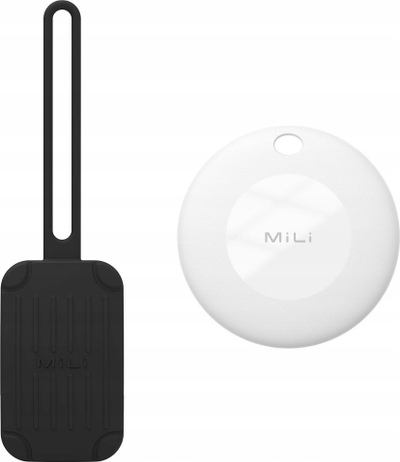 Tag gjurmues Ultron MiTag me varëse bagazhi, Apple Find My, i zi