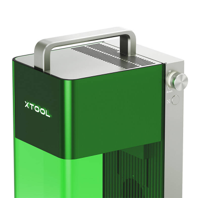 Makineri gdhendëse me lazer Xtool F1, 10W diodë, 2W infra të kuqe, jeshile mint