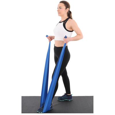 Shirit elastik fitnes Enero Fit, 2 m, 10-15 kg, jeshil