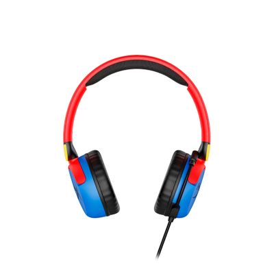 Kufje me kabllo HyperX Cloud Mini, për fëmijë, 3.5mm, blu kuqe verdhë