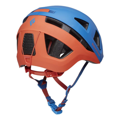 Helmetë ngjitje për kalamajt Black Diamond Capitan, ABS, me vrima ajrimi, blu