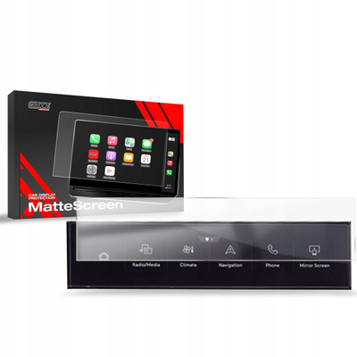 Fletë mbrojtëse ekrani GRIZZ MatteScreen për Peugeot 3008 2024, kundër shenjave të gishtave, mate, transparente