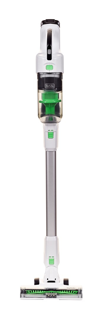 Fshesë me bateri Black &amp; Decker Reviva REVSV18D1, 2 në 1, 18V, e bardhë jeshile