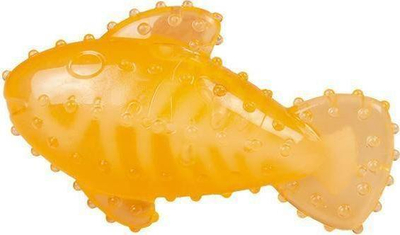 Lodër për qen Duvo+ TPR Toy Fish, 17cm, portokalli