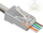 Prizë rrjeti Lanview RJ45 STP, Cat6A Cat7, 22–24 AWG, ngjyrë argjendi