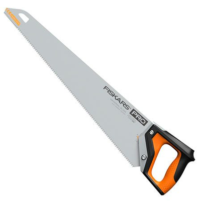 Sharrë dore Fiskars, 55cm, 11 tpi, zezë/ portokalli