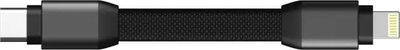 Kabllo karikimi Rolling Square inCharge PRO, USB A n'Lightning, 15W, gri metalik