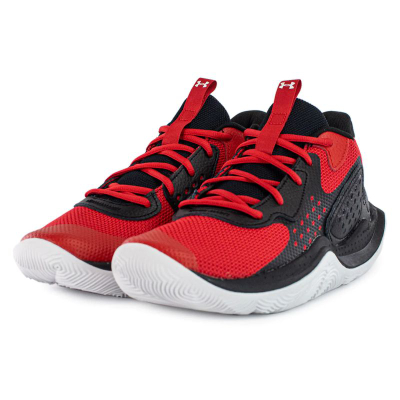 Atlete basketbolli Under Armour Jet '23 M 3026634-600, taban gome, e zeze me te kuqe