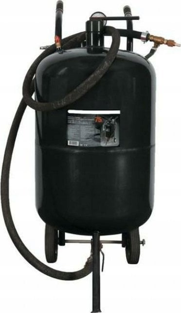 Rërëpërfshirës pneumatik mobil Forsage 75L, 170-710 l/min, 4-8.5 atm, i zi
