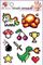 Tatuz të larshëm për kalamaj Pixels Games Gaming, 15 x 10 cm, shumëngjyrësh