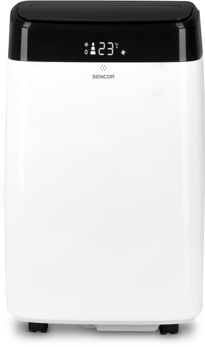 Kondicioner mobil Sencor SAC MT9040C, me WiFi, për 35 m², bardh e zi