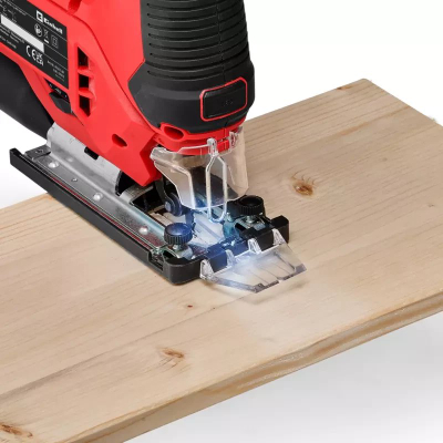 Sharrë orbitale Einhell TC-JS 90, 650W, LED, me kabllo