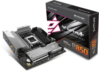 Pllakë amë Sapphire Nitro+ B850M WiFi, Socket AM5, DDR5, Micro ATX