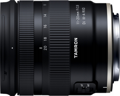 Objektiv Tamron 11-20mm F2.8 Di III-A RXD, Canon RF-S, ultra i gjërë, i zi