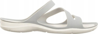 Sandale plazhi Crocs Swiftwater për goca, nr 41 42, material sintetik, të bardha-bezhë