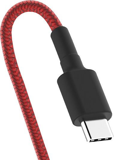 Kabllo USB Somostel USB C në USB C, 1m, 3.6A Power Delivery, e kuqe