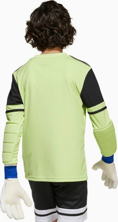 Fanellë portjeri për kalamaj adidas Squadra 25 Jr, me mëngë t’gjata, Aeroready, e verdhë