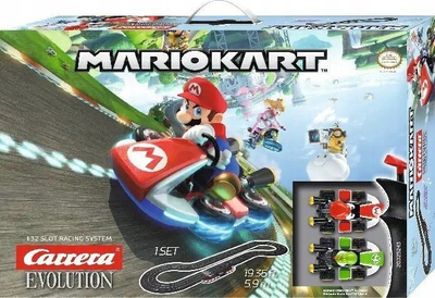 Pistë garash Carrera Mario Kart Evolution, 5.9m, set lojërash