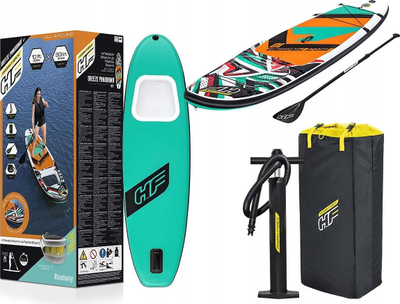 Dërrasë SUP Bestway Hydro Force Breeze Panorama, 10' 305cm, e fryme, portokalli