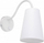 Aplik muri TK Lighting 2445 modern, me krah fleksibël, E27, i bardhë