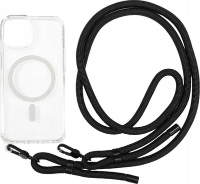 Kllëf telefoni Mobile Origin Lanyard MagSafe, iPhone 14, i tejdukshëm, me rrip qafe