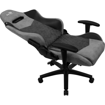 Karrige gaming Aerocool Duke AC-280, AeroSuede, deri 150 kg, gri me të zezë