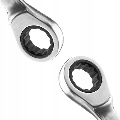Çelës unazor me revole JCB JCB-7571819M, 18x19mm, çelik, ngjyrë argjendtë