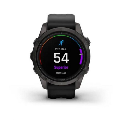 Ora sportive Garmin Epix Pro Gen 2, 42mm, Sapphire Titanium, e zezë