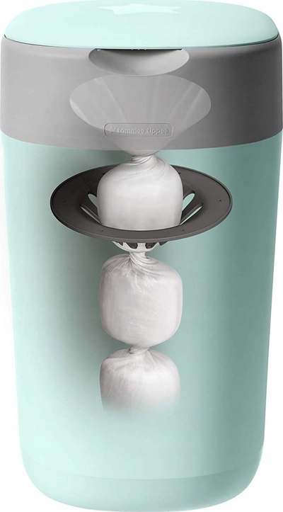 Koshi për pelena Tommee Tippee Twist and Click, mban gati 33 pelena, sistem kundër erërave, mente
