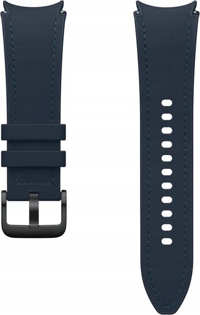 Rrip për orë Samsung Watch 4 5 6 Hybrid Eco Leather, 20mm, S M, indigo