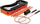 Set 2 raketa + rrjeta për badminton NILS Extreme ZSB1