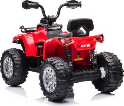 Motokarr elektrik për kalamaj Lean Cars Madman JS009, bateri 12V, 2 motorë, i kuq
