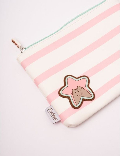 Çantë kozmetike Pusheen Rose Collection, 23 x 16.5 x 2.5 cm, rozë pastel